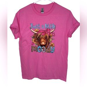 {NEW} Women’s Boho Style “Moody” Tee Pink S